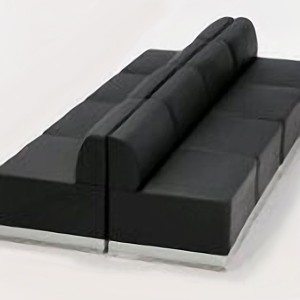 Modular Bench Seating, Leather