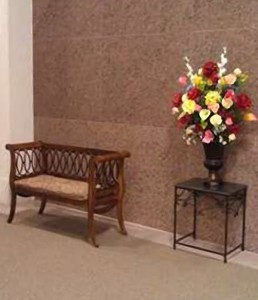 Mausoleum Decor, Bench & Table, Flowers